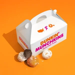 Custom Printed Kids’ Meal Paper Box with Handle for Cookies and Candy