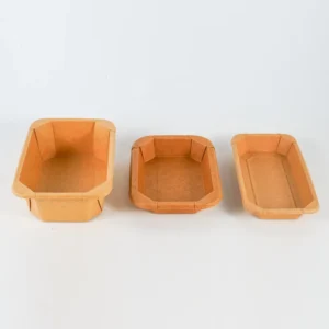 Custom-Printed Kraft Paper Boat Food Trays, Disposable