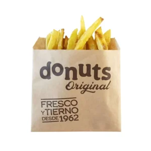 Custom Printed Kraft Paper Food Takeaway Bags with Flexo Printing for Pizza and Pet Food Recyclable