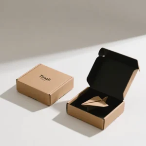 Custom Printed Kraft Paper Magazine and Book Mailer Box