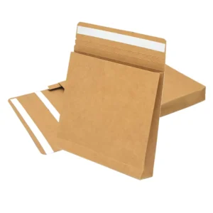 Custom Printed Kraft Paper Stand-Up Sealing Gift Paper Bag Courier Shipping Mailer Envelope
