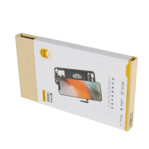 Custom Printed Kraft Paperboard Packaging Box for Electronics and Cellphones with Embossed Logo