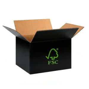 Custom Printed Large Double-Wall Corrugated Board Brown Rigid Moving Storage Carton