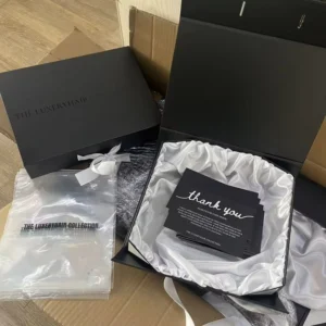 Custom Printed Logo Cardboard Gift Box, Luxury Recyclable Folding Magnetic Paper Packaging Box