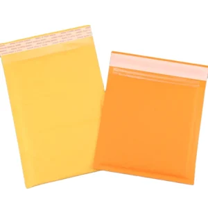 Custom Printed Logo Compostable Kraft Paper Bubble Mailers