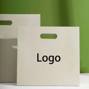 Custom Printed Logo Handheld Paper Bag for Clothing Stores, Cosmetics, Thank-You Gifts