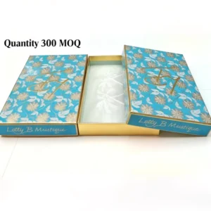 Custom Printed Logo Heaven Earth Lid Tea Box Festive Paper Gift Box Empty Candle Packaging