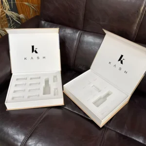 Custom Printed Logo Magnetic Rigid Paper Gift Folding Boxes in Multiple Colors