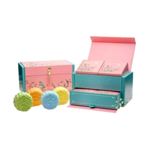 Custom Printed Mid-Autumn Corrugated Cardboard Mooncake Gift Packaging Box
