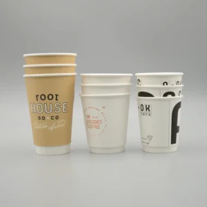 Custom Printed Paper Cups for Food and Beverage Brands Disposable Paper Cups