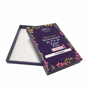 Custom Printed Paper Gift Box, Cardboard Packaging Box