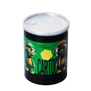 Custom Printed Paper Tube Packaging Cylinder Paper Can Packaging Paper Canister Composite Paper Can Eco Friendly Paper Tube