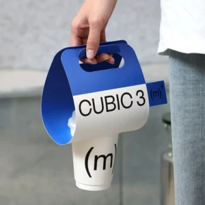 Custom Printed Personalized Single Paper Coffee Cup Takeaway Holder Cardboard Drink Carrier