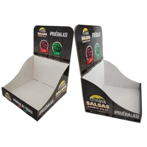 Custom Printed Recyclable Paper Cardboard Counter Display Box