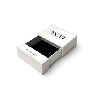 Custom Printed Recyclable Sliding Drawer Rigid Cardboard Gift Box