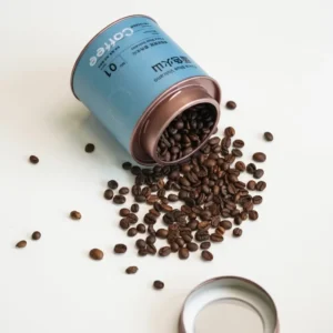 Custom Printed Recycled Airtight Kraft Paper Canister Tube for Tea and Coffee Food Packaging