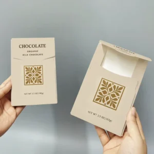 Custom Printed Retail Display Paper Box For Candy Snack Food Mushroom Chocolate Bar With Logo