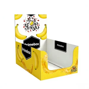 Custom Printed Reusable Recyclable Corrugated Paper Box for Supermarket Display and Toy Product Packaging