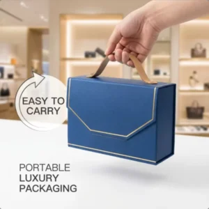 Custom Printed Rigid Cardboard Folding Gift Box with Magnetic Lid