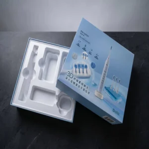 Custom Printed Rigid Paper Gift Box for Sonic Toothbrush Set, Manufacturer From China