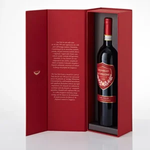 Custom Printed Rigid Wine Display Gift Box with Magnetic Closure and Velvet