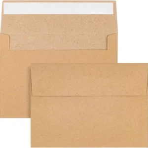 Custom Printed Self Adhesive Mailing Packaging Bag Kraft Paper Cardboard Mailer Courier Shipping Envelope