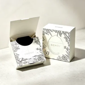 Custom Printed Square 2cm Recycled Cardboard Gift Box