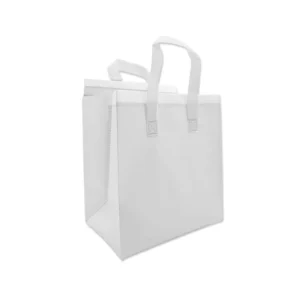 Custom Printed Takeaway Paper Carrier Bags for Food Delivery and Restaurants, Eco-Friendly
