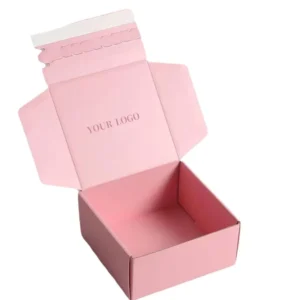 Custom Printed Tear-Off Cardboard Retail Display Box with Tear Line