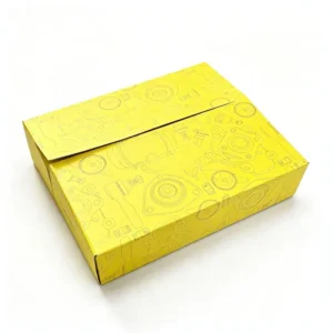 Custom Printed Waterproof Embossed Corrugated Board Rigid Packaging Boxes with Easy-Tear Adhesive Zipper Strip
