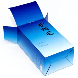 Custom Printed White Card Paper Tea Packaging Box