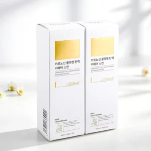 Custom Printed White Cardboard Folding Paper Box for Cosmetics and Skin Care