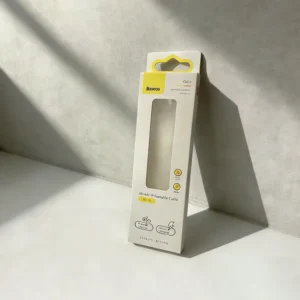 Custom Printing Boxes Eco Friendly Electronic Products Packaging Foldable Portable Cable Card Paper Box Packaging For IP