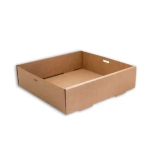 Custom Printing Ecofriendly Corrugated Paper Catering Food Tray Display Box