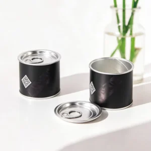Custom Recyclable Airtight Paper Canister for Pet Food Chocolate Sugar Snacks Cake and Cookies