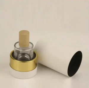 Custom Recyclable Cardboard Container Round Cylinder Perfume Bottle Canister Paper Tube Packaging Boxes and Tube