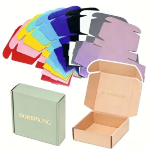 Custom Recyclable Cardboard Kraft Paper Foldable Packaging Box with Printed Logo for Gadgets and Stationery