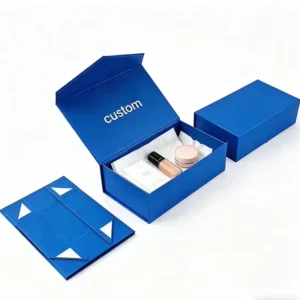 Custom Recyclable Cardboard Magnetic Folding Paper Gift Box