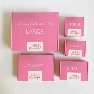 Custom Recyclable Corrugated Cardboard Mailer Boxes with Sponge Lining, Design and Logo Printing