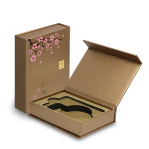 Custom Recyclable Handmade Rigid Paper Magnetic Gift Box for Cosmetics, Perfume, and Jewelry