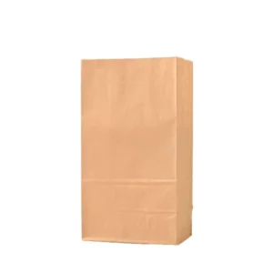 Custom Recyclable Kraft Paper Bag for Food Grade Brown Lunch Takeaway Offset Printing Logo Hand Length Handle Bread XSY Brand
