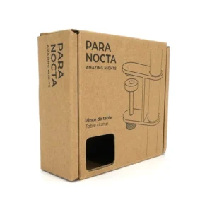 Custom Recyclable Kraft Paper Window Corrugated Box for Table Hardware Accessories and Household Fittings Display