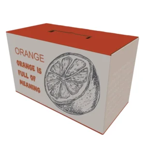 Custom Recyclable Mailer Carton Packaging Paper Box for Oranges, Blueberries, Cherries, Raspberries and Kiwifruit