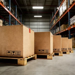 Custom Recyclable Reusable Heavy-Duty Corrugated Shipping Boxes for Industrial and E-commerce Transport