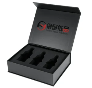 Custom Recyclable Rigid Cardboard Magnetic Folding Gift Box with Matt Lamination