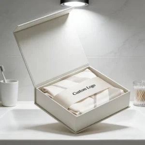 Custom Recyclable Rigid Paperboard Gift Box with Magnetic Closure, Book-Style Design, and Matte Lamination