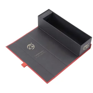 Custom Recycle Folding Rigid Paperboard Champagne Wine Gift Box