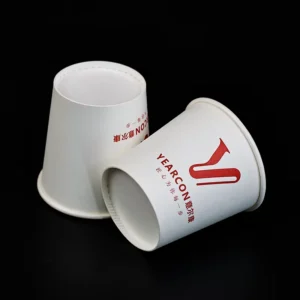 Custom Recycle Paper Cup Printing Logo Disposable White Paper Hot Drinks Coffee Paper Cup