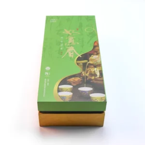 Custom Recycled Materials Tea Packaging Paper Box with Embossing, Manufacturer, for Coffee and Tea