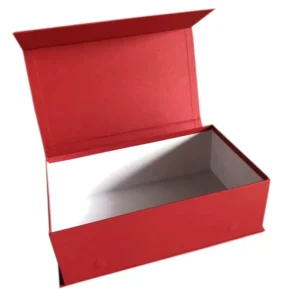 Custom Red Christmas Gift Paper Box
